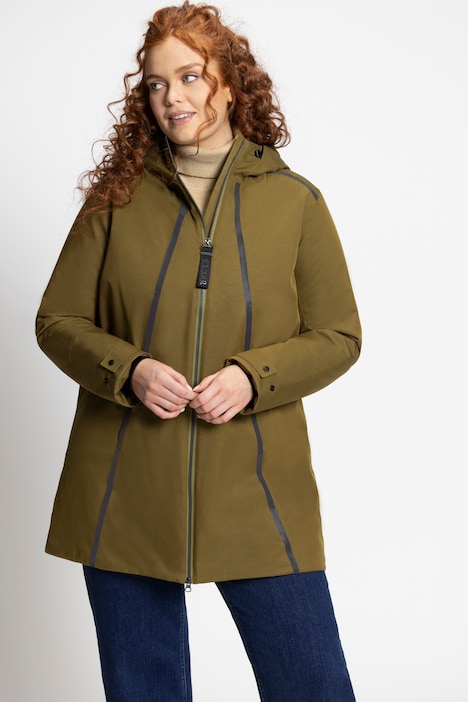 HYPRAR Funktionsjacke, wasserdicht, A-Linie, Kapuze
