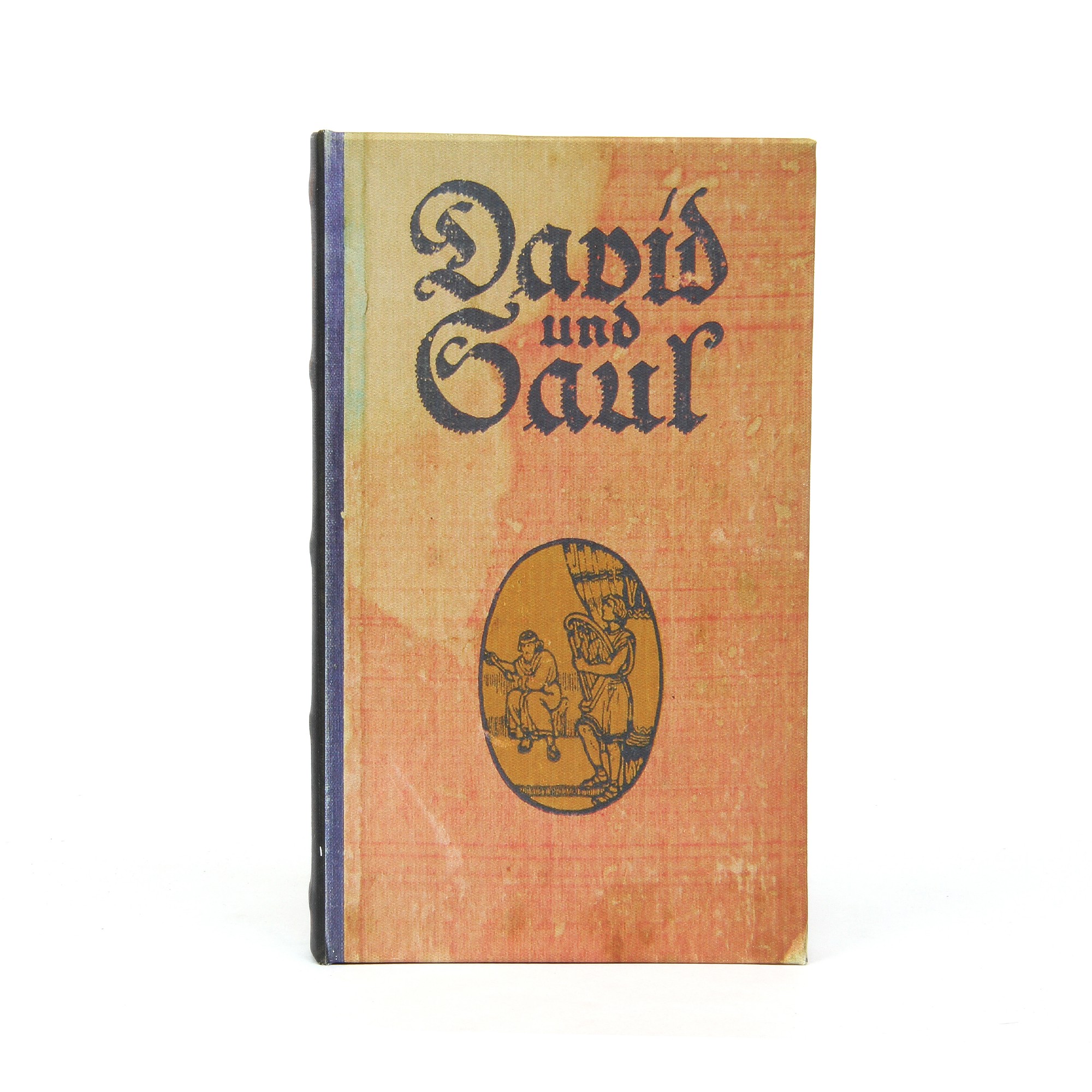 Buchhülle 'David und Saul', T 3 cm, B 13 cm, H 21 cm von fischer's lagerhaus
