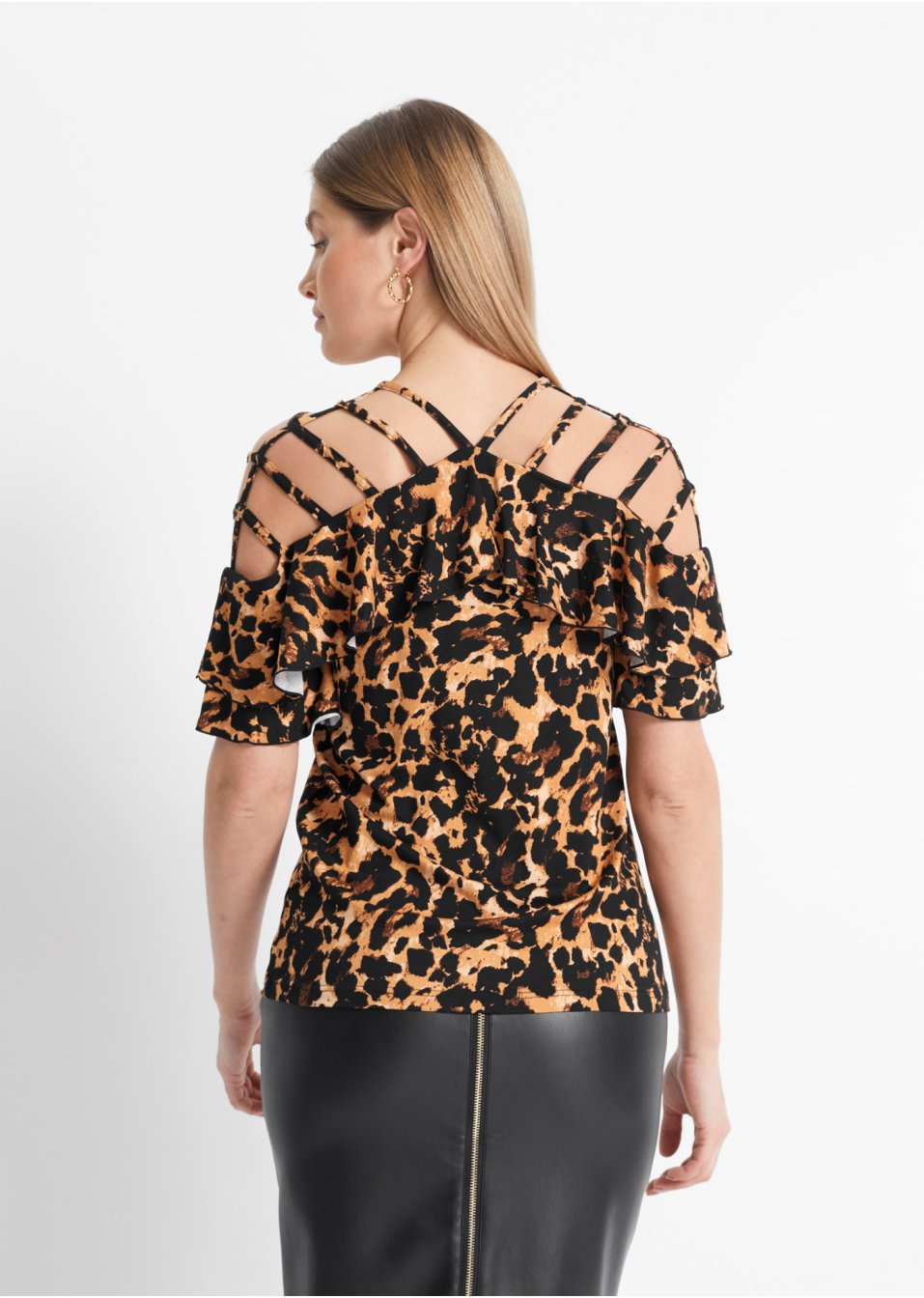 T-shirt épaules dénudées