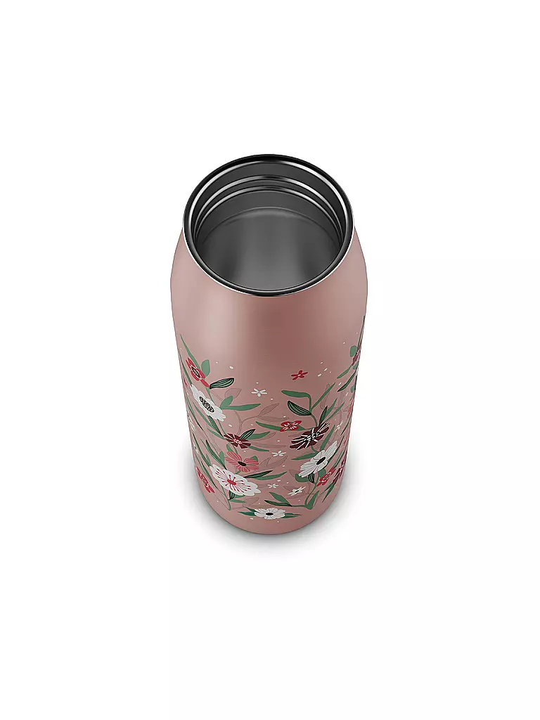 ALFI Isolierflasche - Thermosflasche Kids 0,5l Flowers rosa