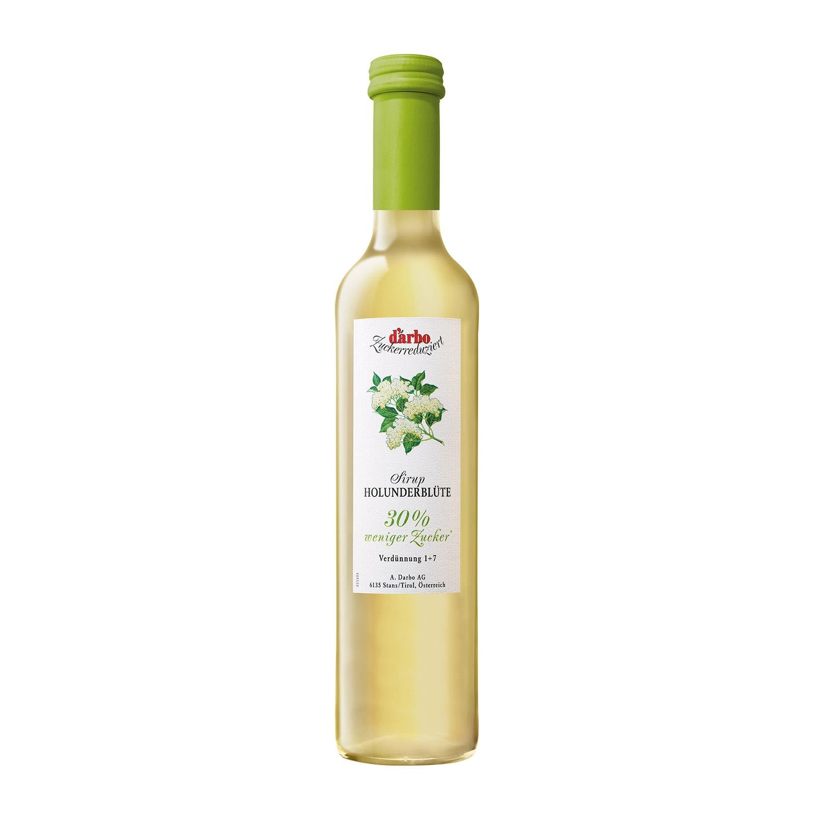 Darbo Sirup Holunderblüte - weniger Zucker