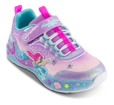 Skechers S-Lights Mermaid Dreams Sneaker Lilla 303060L (27-36)