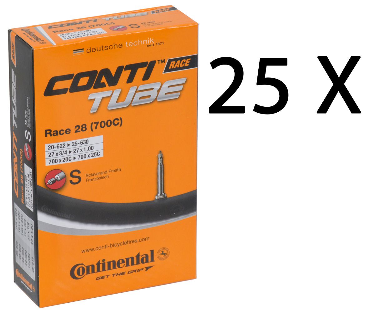 Continental Race 28 Schlauch (25 Stück) kaufen | Bike-Discount