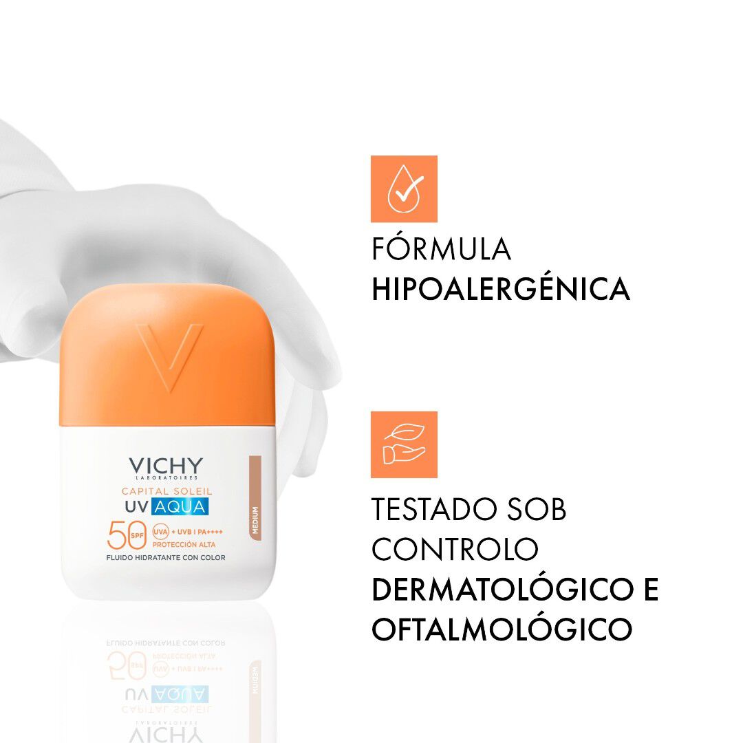 UV Aqua Diário SPF50 com Cor