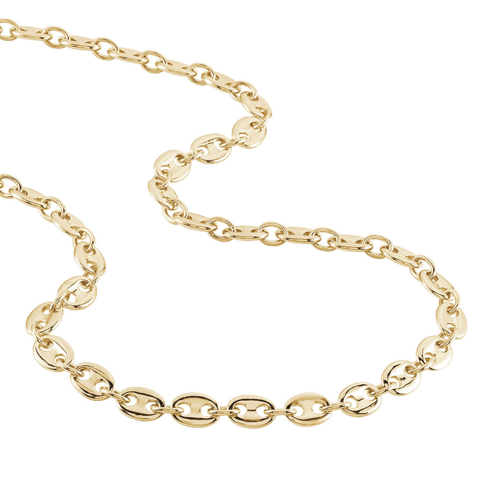Collier William Plaqué Or Jaune