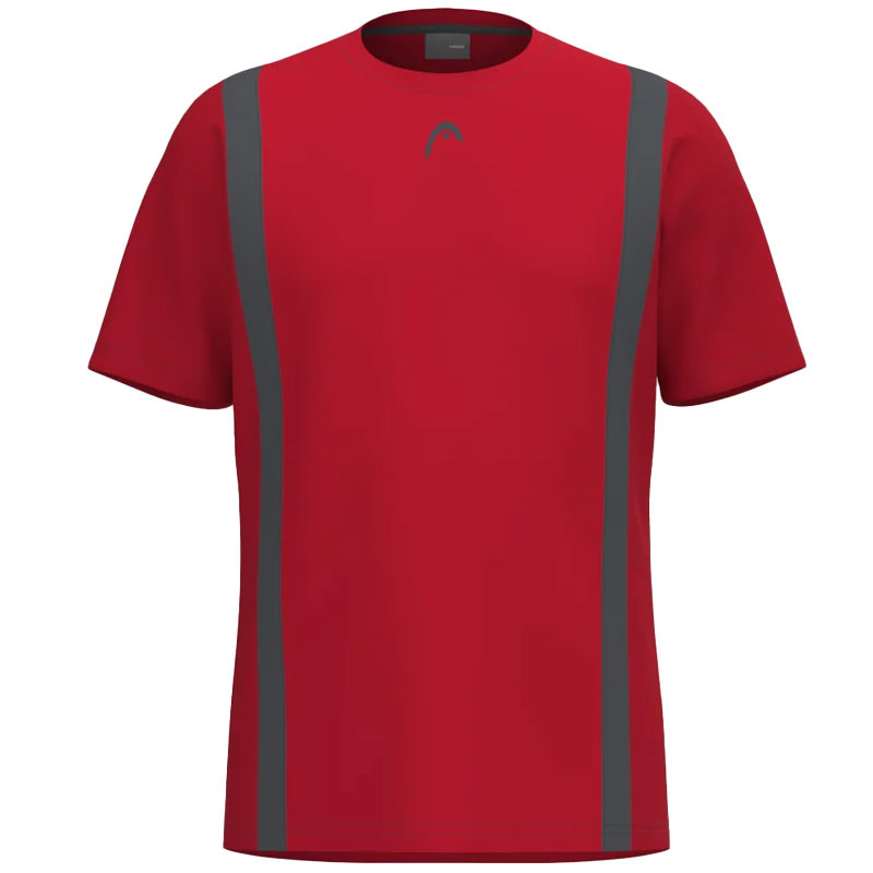 Tee-shirt de tennis homme Head Club 25 Tech rouge