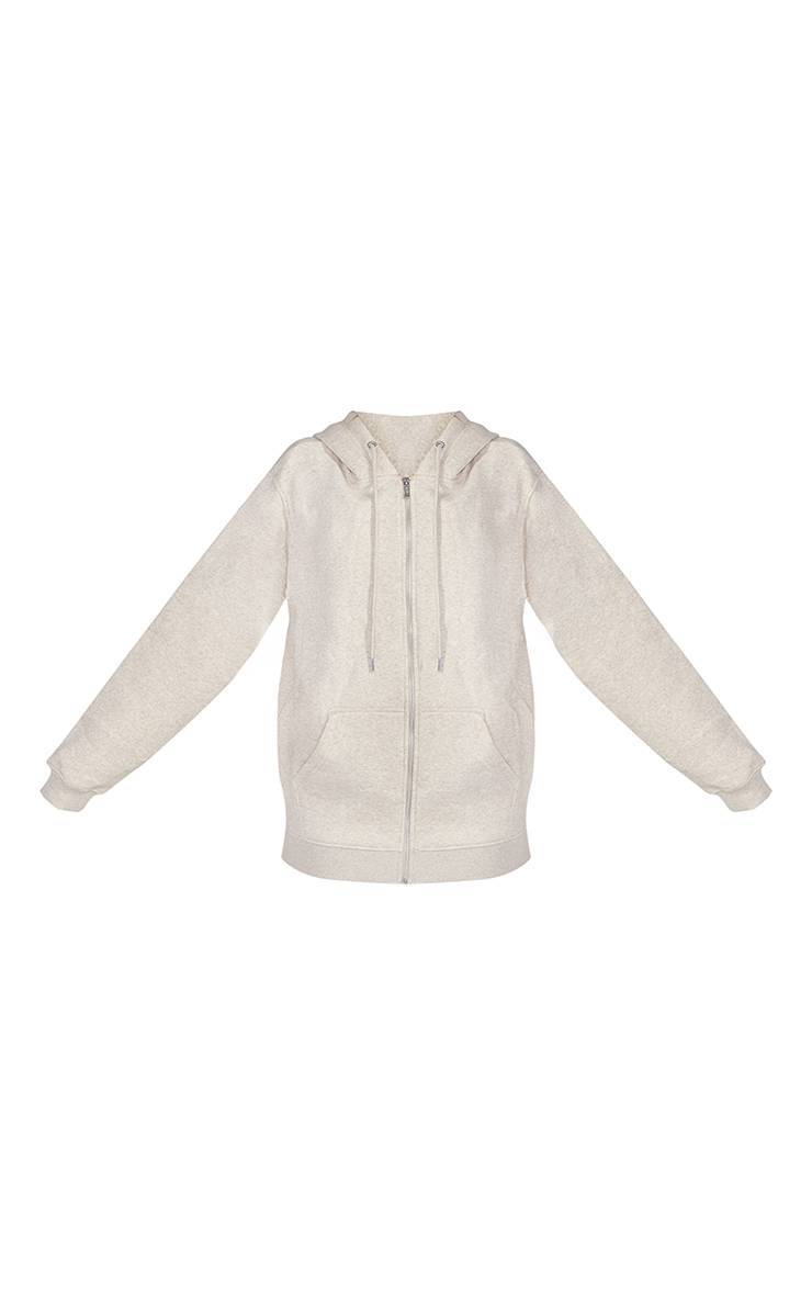 Avoine Sweat À Casynthétiqueche Zippé Intégral