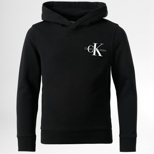 Sweat Capuche Enfant Small Monogram 0266 Noir