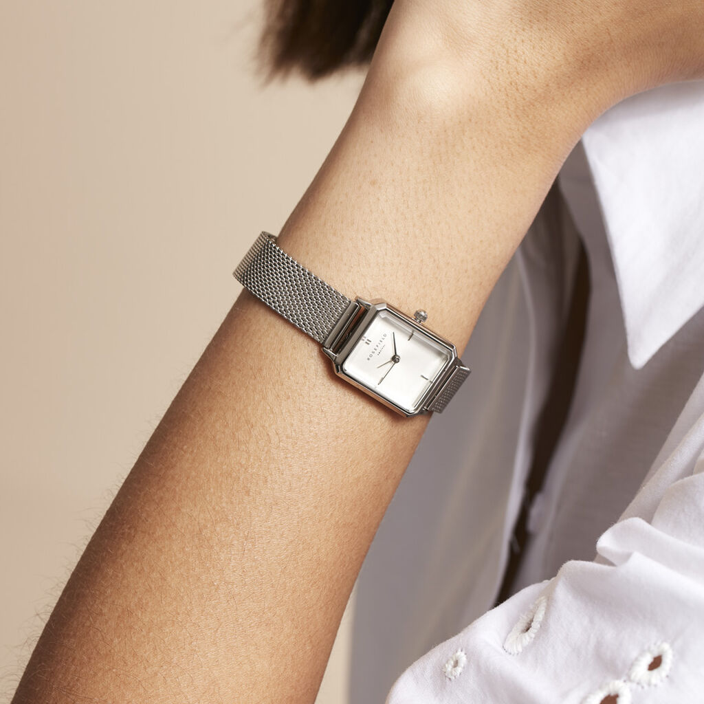 Montre Rosefield Octagon Xs Blanc
