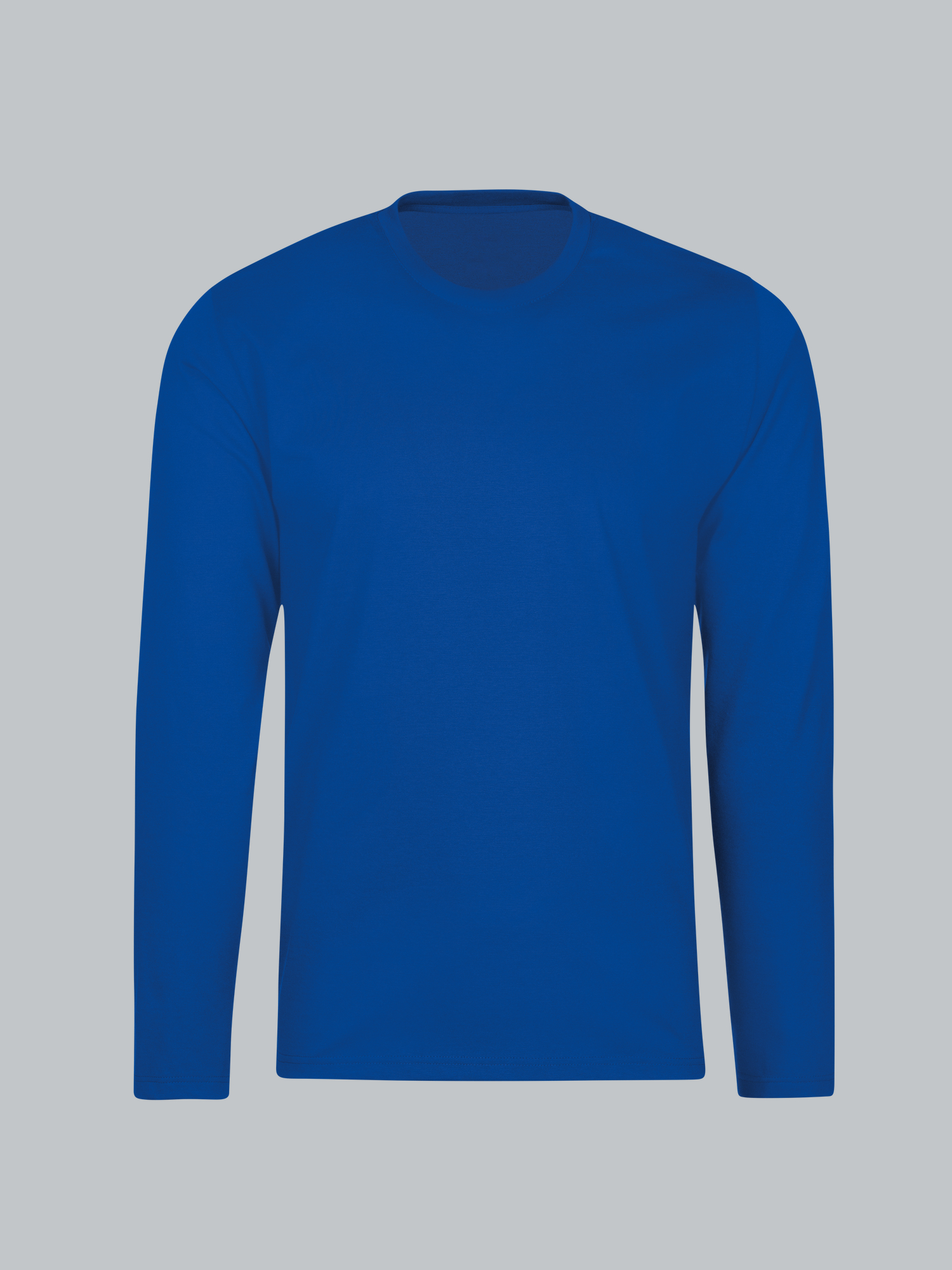 Langarmshirt aus 100% Baumwolle Royal