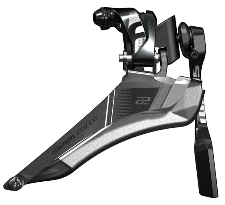 SRAM Force22 Yaw Anlötumwerfer inkl. Kettenfänger