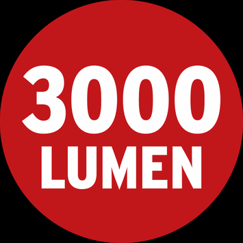 Brennenstuhl mobiele 360° LED-spot 3000 M 3000lm, IP54, 3m