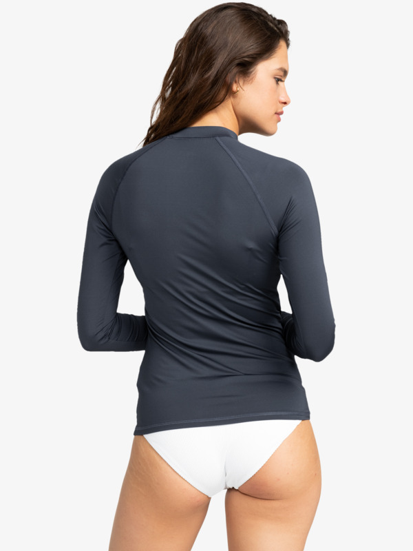 Whole Hearted Lycra manches longues Bleu Femme