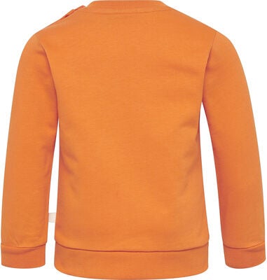 Hummel Lime Genser, Orange Ochre