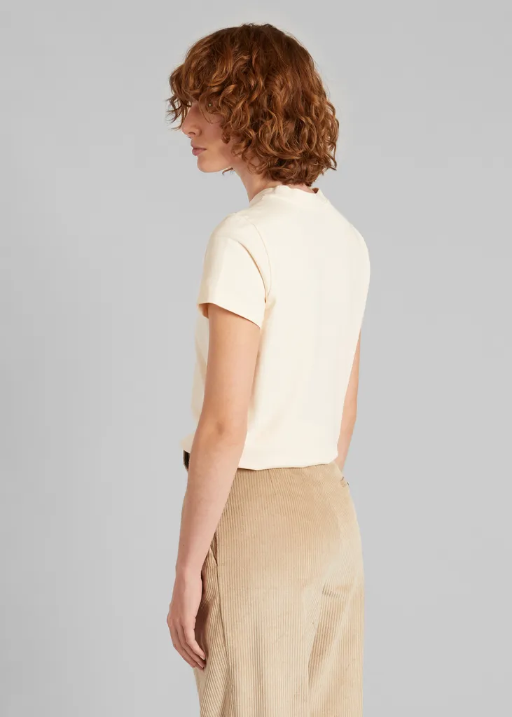 T-shirt en coton biologique épais L'Exception Paris