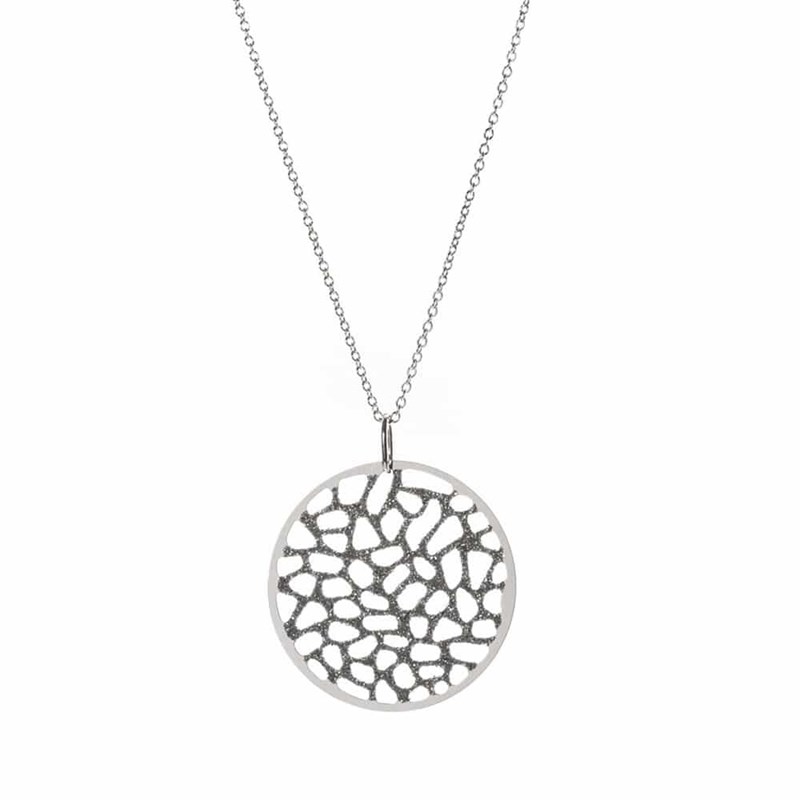 Collier Dentelé Argent