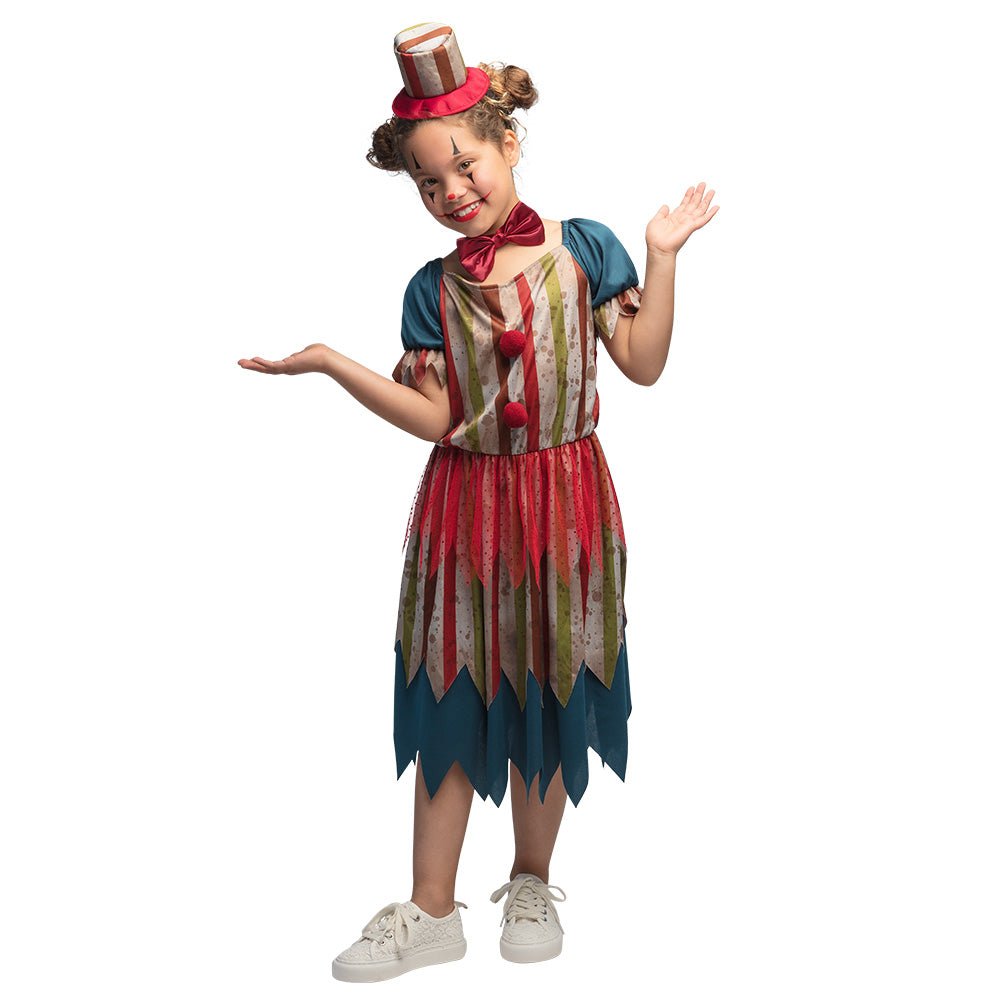 Halloween Jurk Meisje Clown