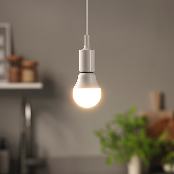 Lot 3 ampoules LED mini globe E14 806lm 6.5W = 60W Ø4.5cm Diall blanc chaud