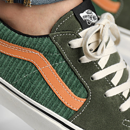 Baskets Sk8 Low 9QROLV1 Retro Cord Olive