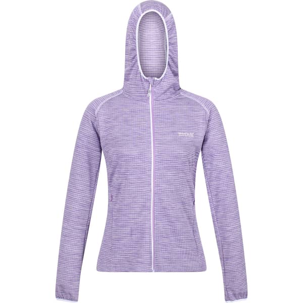 Veste polaire randonnée REGATTA W YONDER HOODY LIGHT AMETHYS