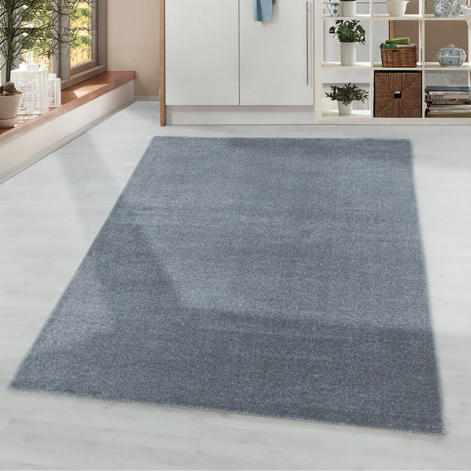 Stilvoller Designer Teppich, Modernes Design, Einfarbig, Leicht zu Pflegen