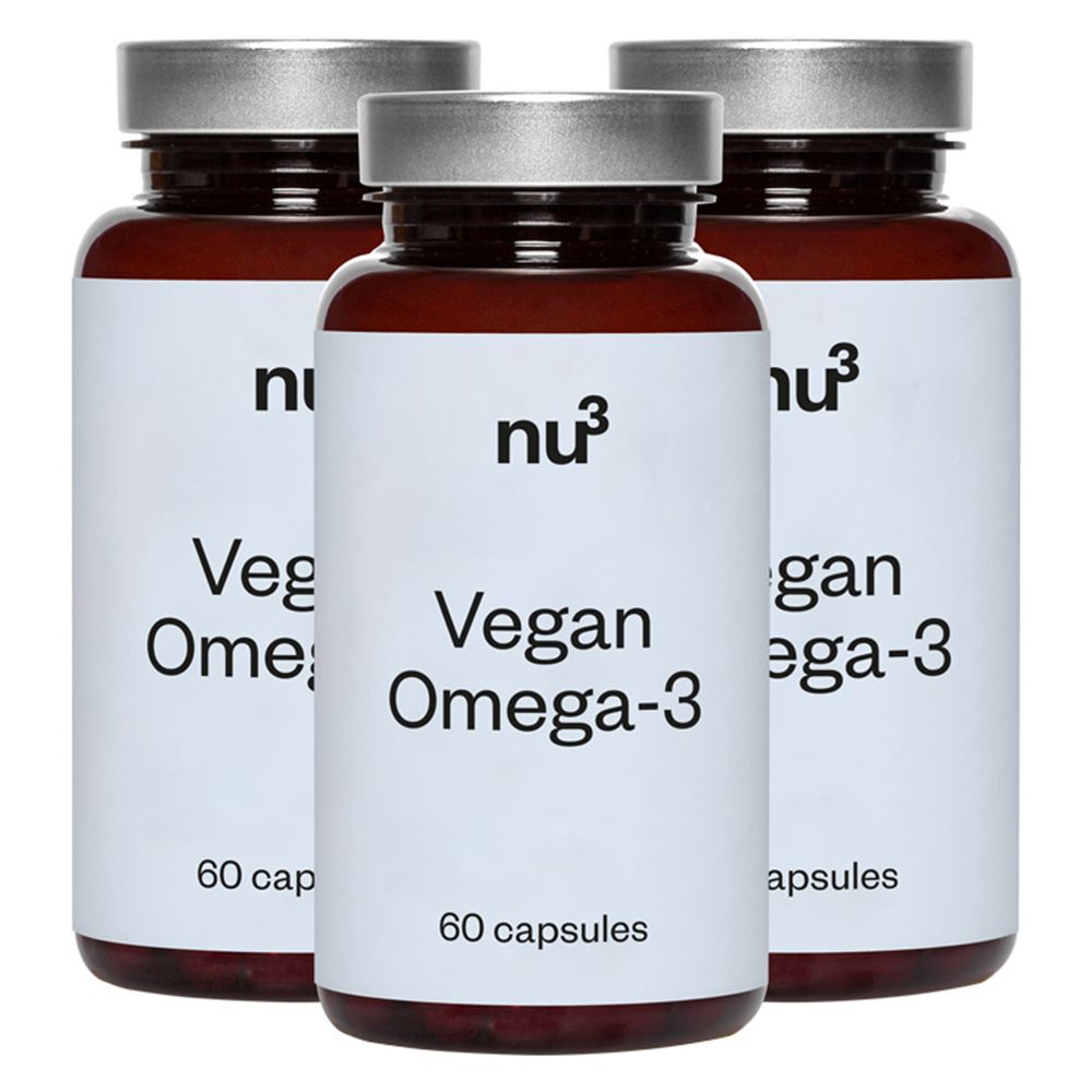 nu3 Omega-3-Kapseln vegan