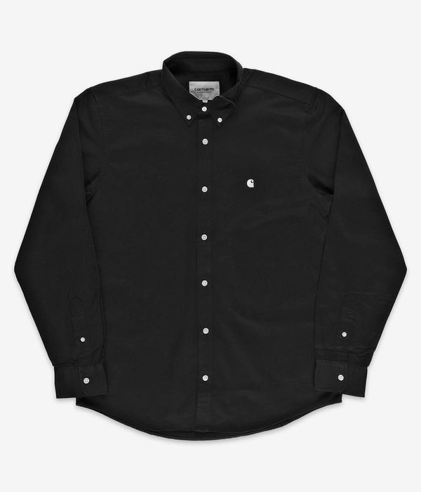 Carhartt WIP Madison Hemd (black wax)