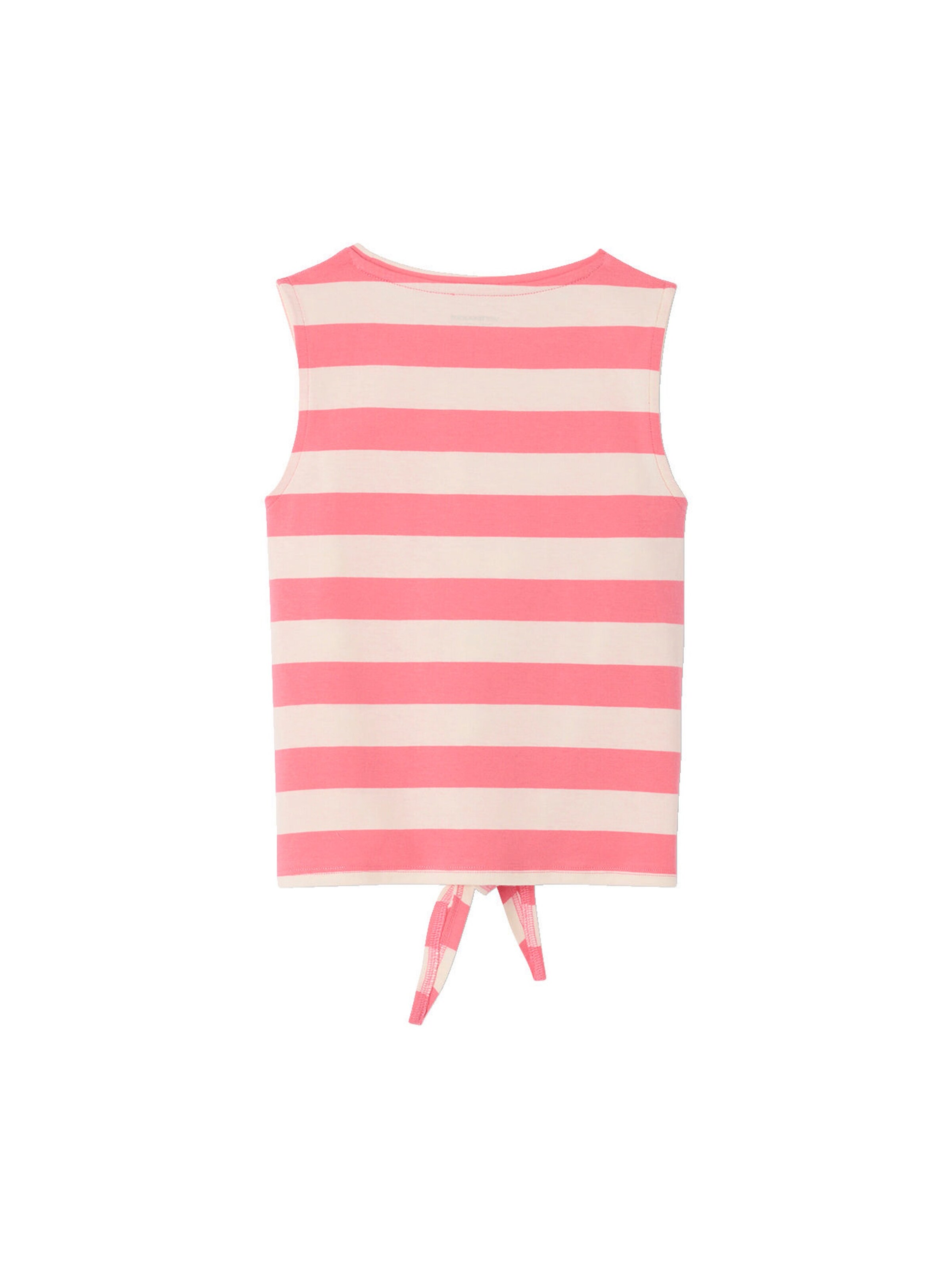 Vertbaudet Mädchen Top mit Knoten, bedruckt rosa