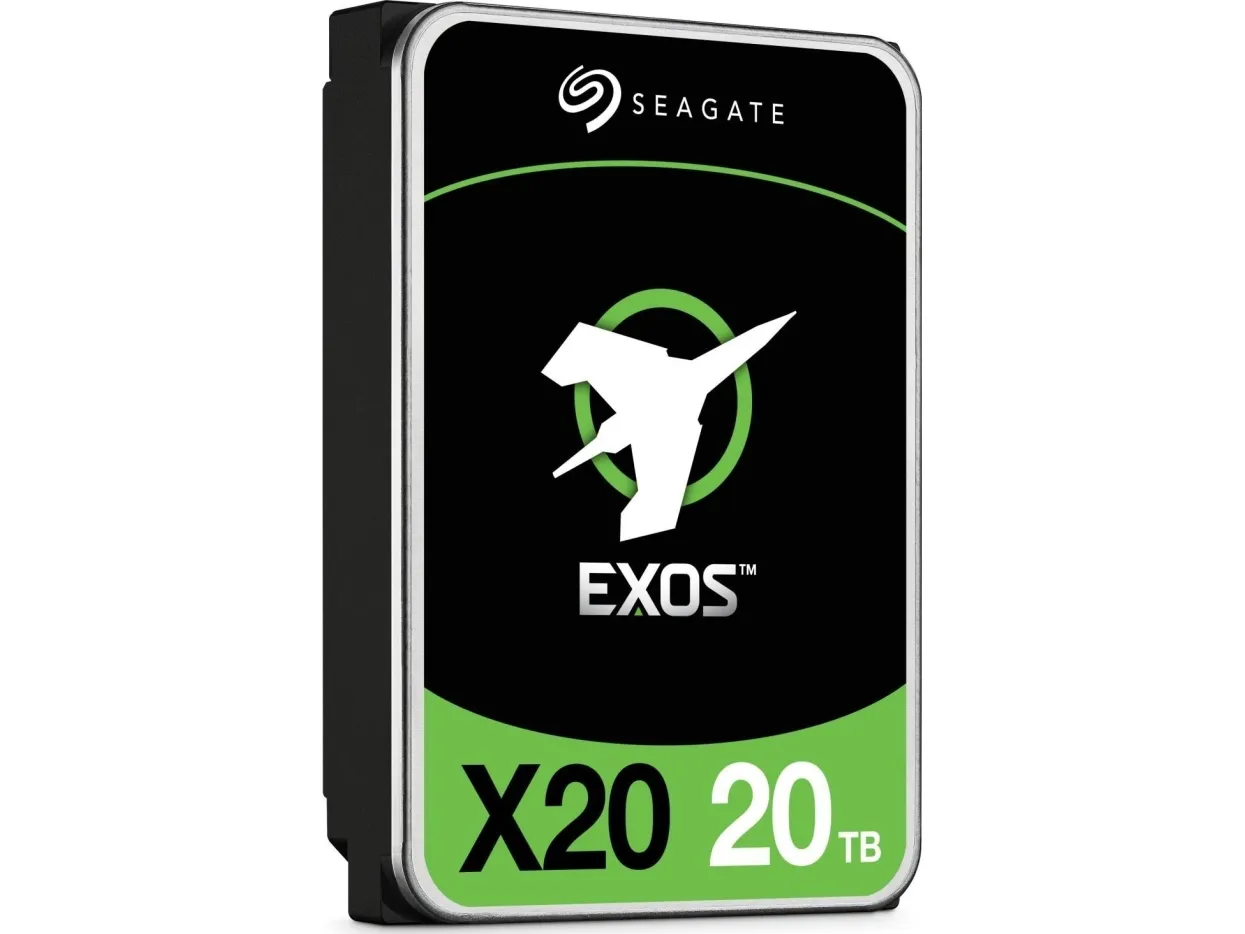 Seagate Exos X20 ST20000NM002D - Harddisk - 20 TB - intern - SAS 12Gb/s - 7200 rpm - buffer: 256 MB