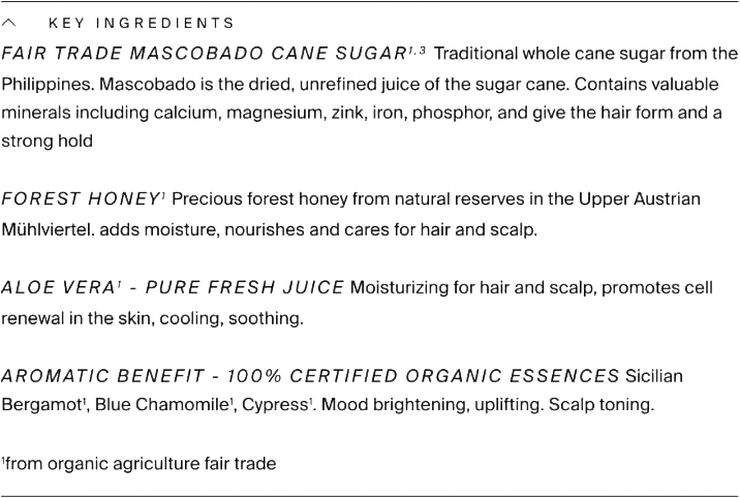 Less Is More Organic Mascobado Gel