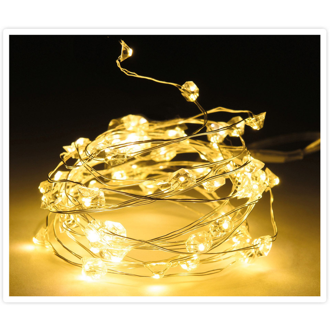40er LED-Lichterdraht - ca. 2 m - 1 Stück