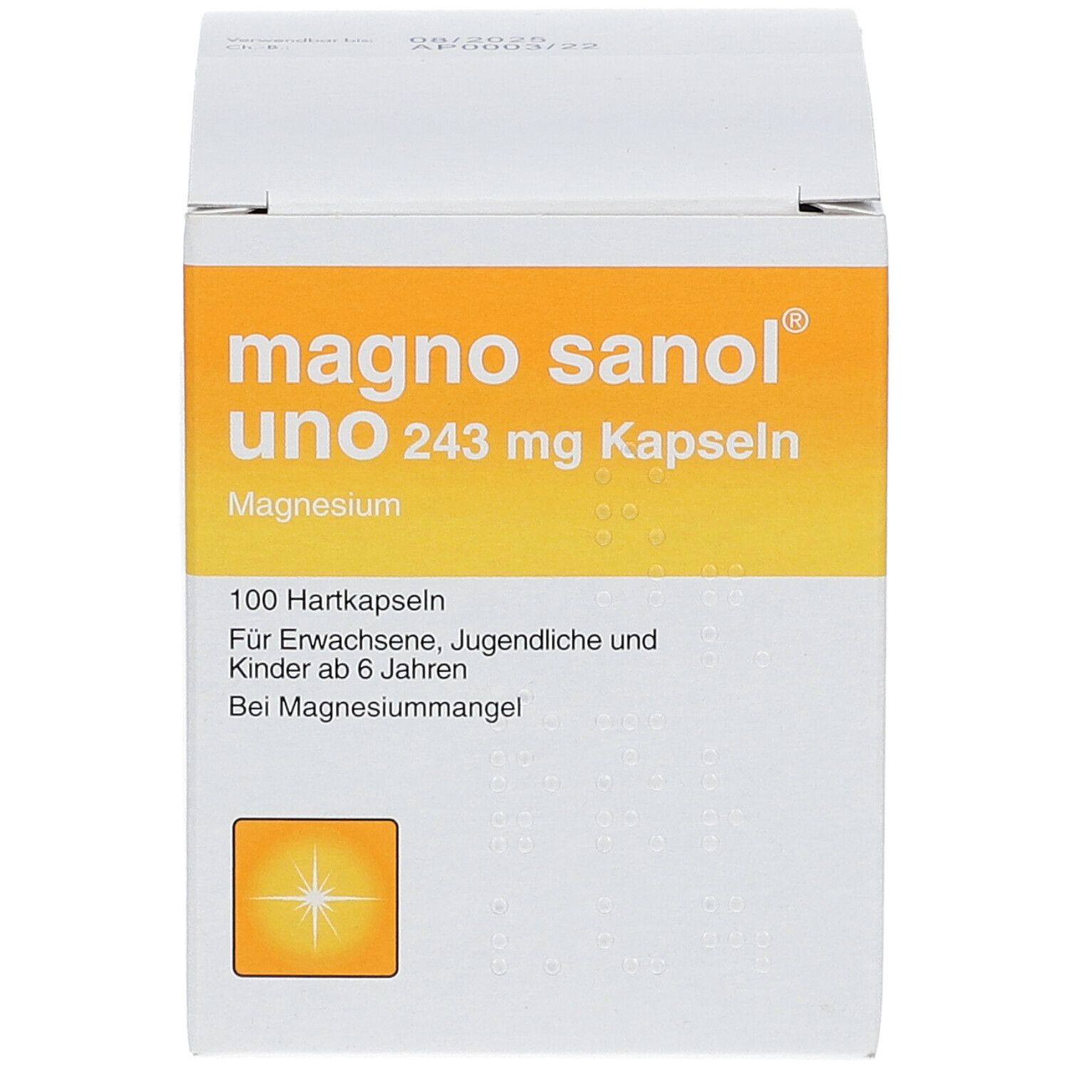 magno sanol® uno 243 mg Kapseln