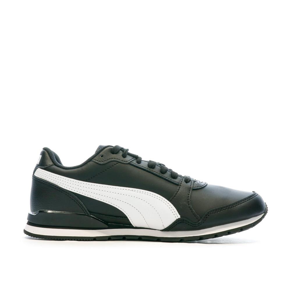Puma Baskets Noir/Blanc Homme Puma St Runner V3