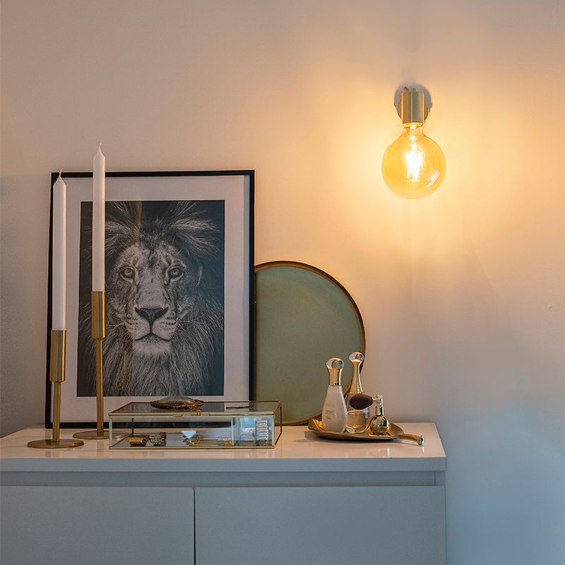 Art deco wandlamp goud kantelbaar - Facil