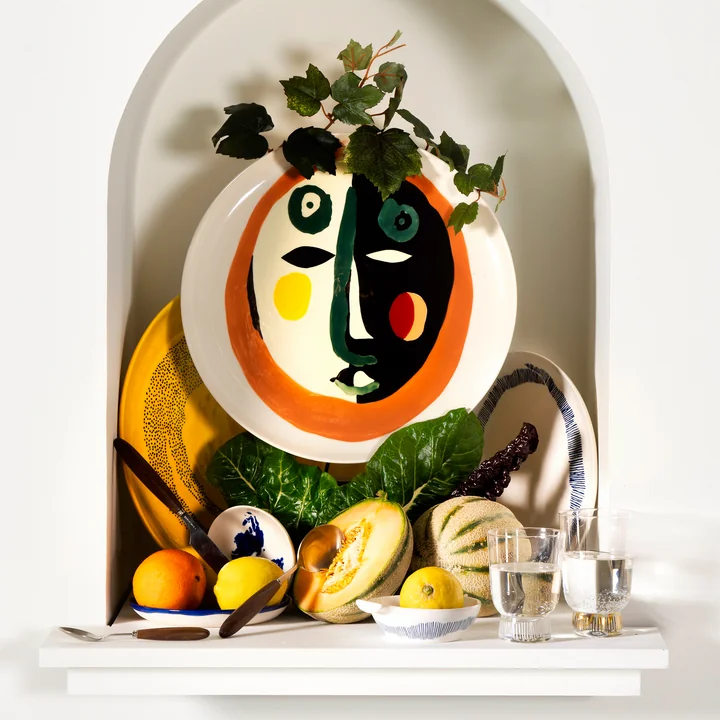 Serax - Feast Face N°2 Servierplatte, mix