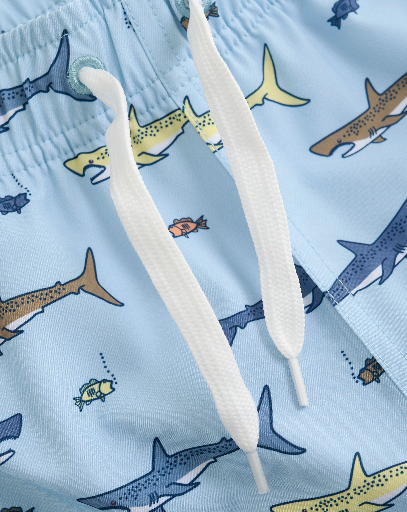 Badeshorts GET TO THE BEACH in cerulean