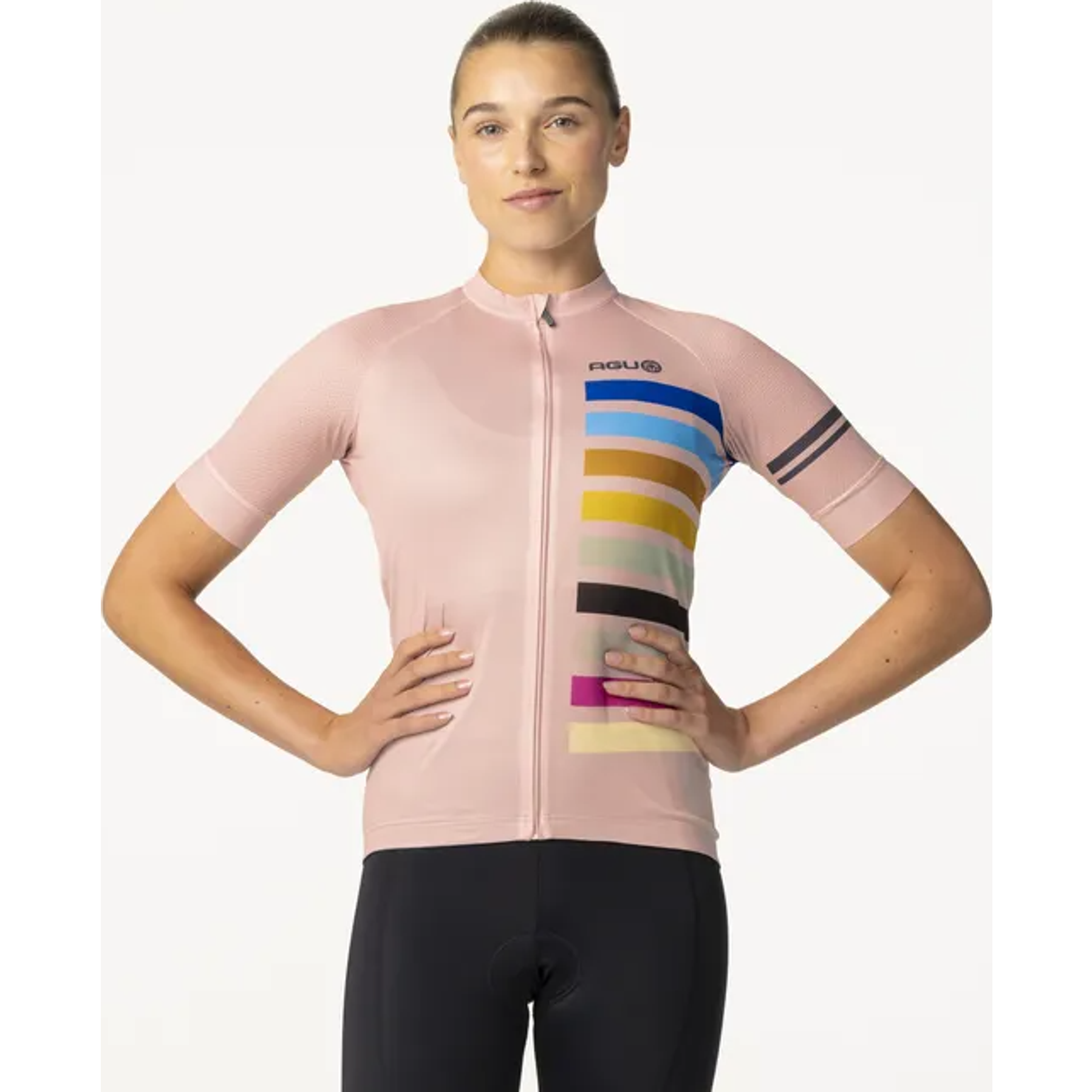 AGU Rainbow Fietsshirt SS Essential Dames