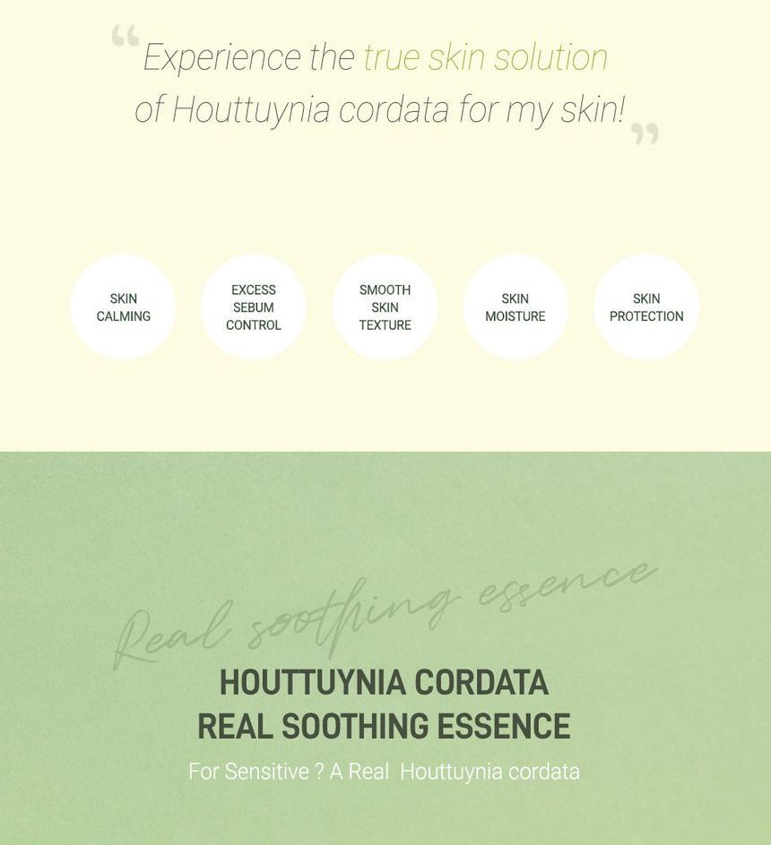 daymellow - Houttuynia Cordata Real Soothing Essence Mini