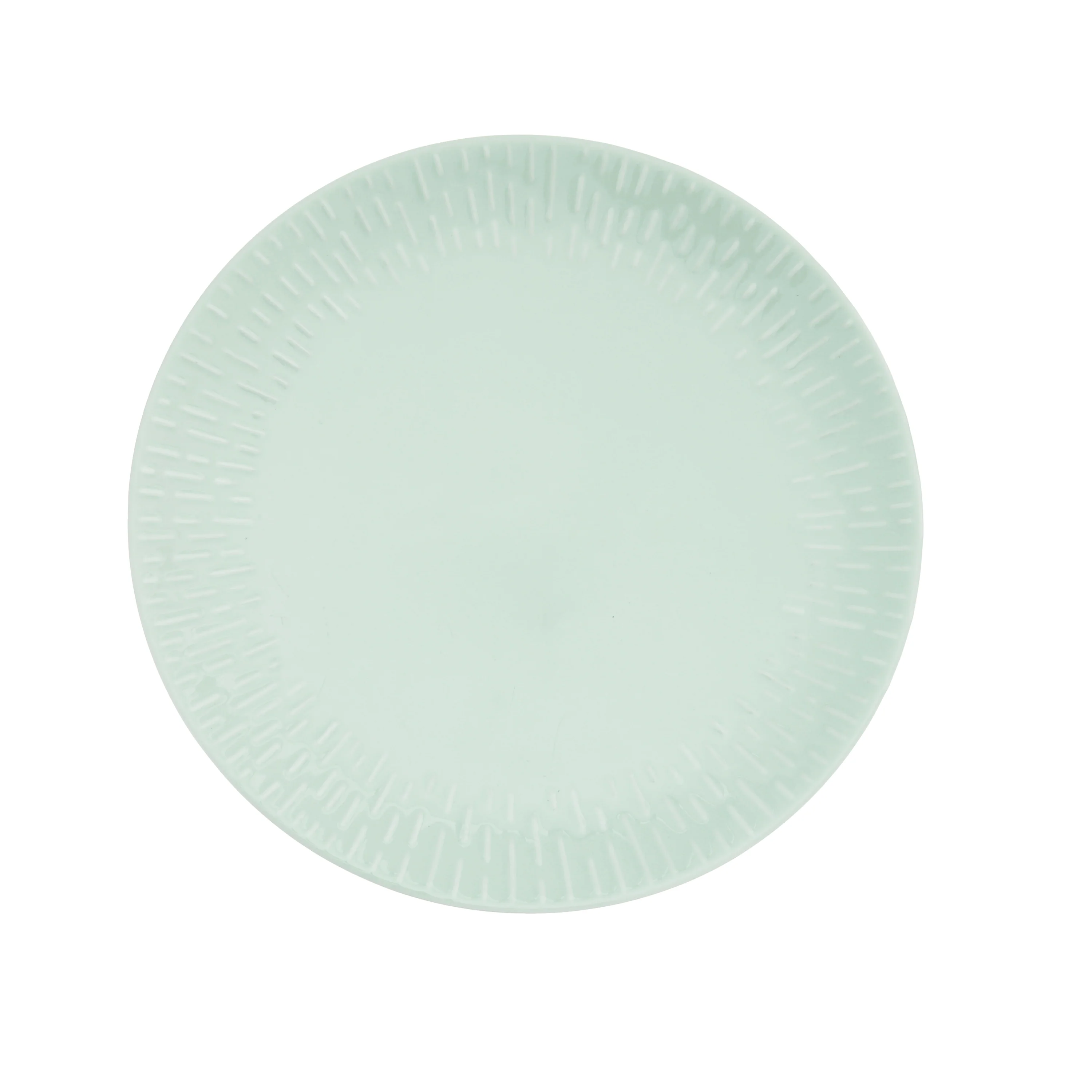 Aida  Confetti Pistachio middagstallerken m/relief - Ø27,5 cm.