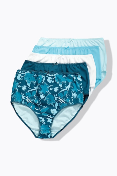 Maxislips, 5er-Pack, Muster/verschiedene Farben
