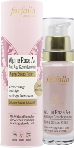 Farfalla Alpine Rose A+ Gesichtscreme Anti Stress Relief, 30 ml
