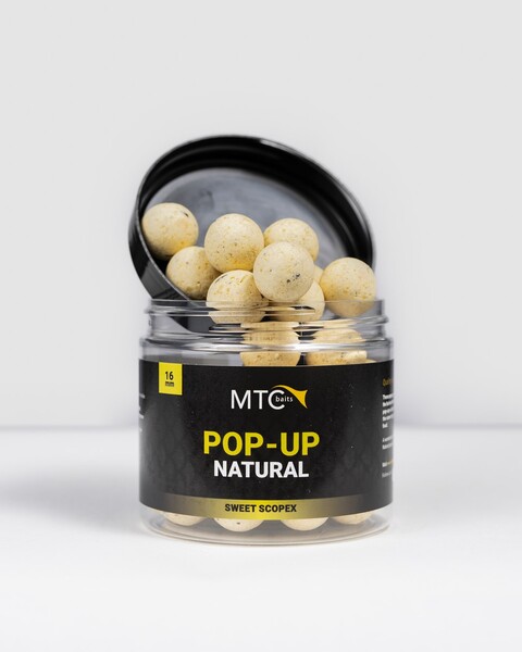 Pop-Ups Flottants MTC Baits Hi-Natural Sweet ScopeX (16mm et 20mm)