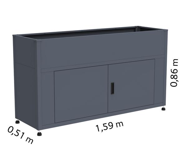 KGT Stahl-Hochbeet Urban Grow Space,