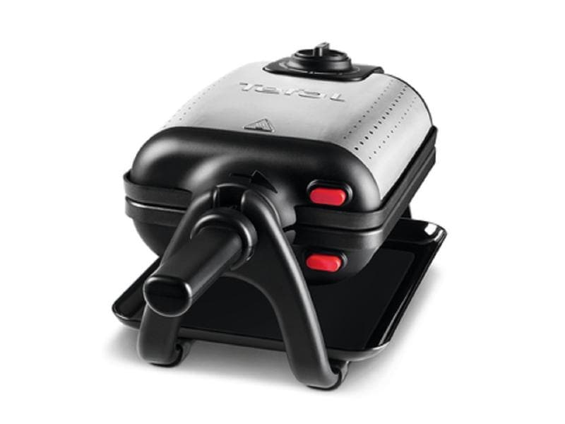 Tefal Waffeleisen King Size 4 in 1 Multifunktionsgerät zum Backen, Toasten und Grillen