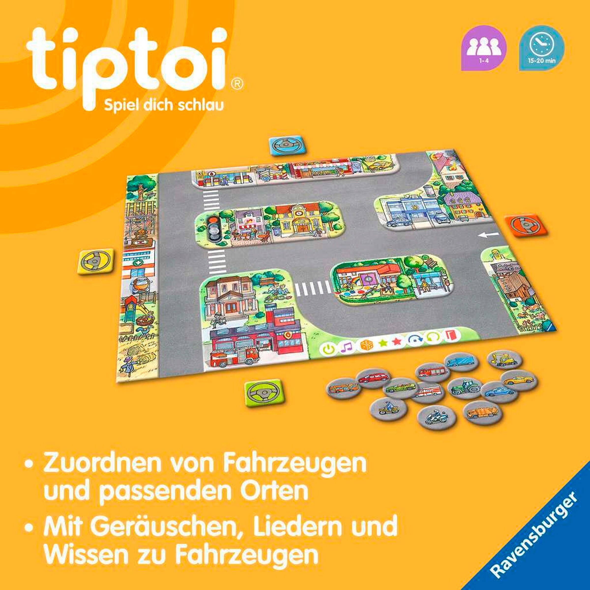 Ravensburger Fahrzeuge in der Stadt