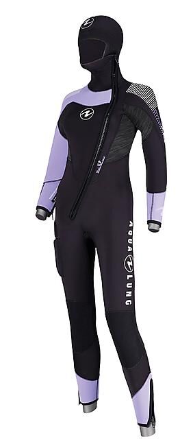 AQUALUNG - COMBINAISON DYNAFLEX 7MM CAGOULE ATTENANTE FEMME