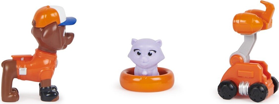 Paw Patrol - Zuma Figur Med Tilbehør - 7 CM