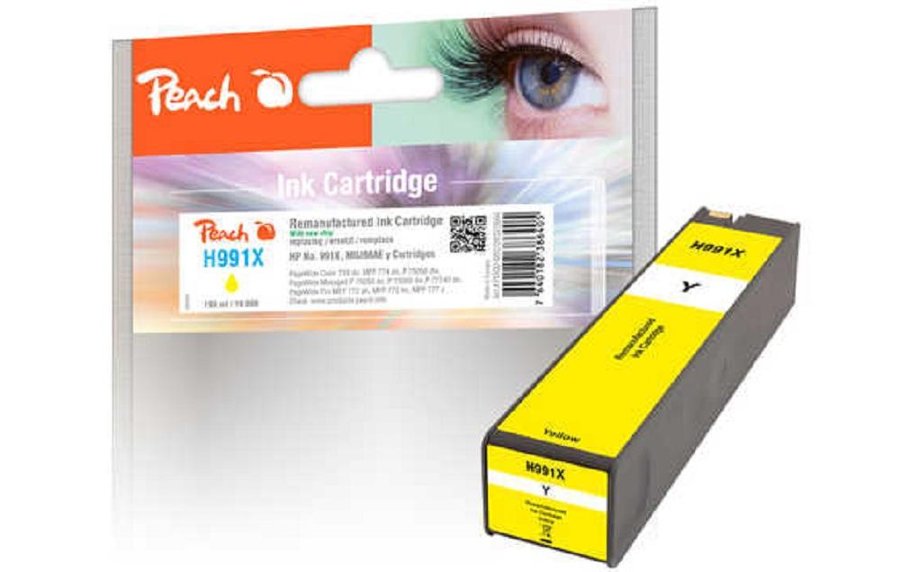 Tinte HP No 991X (M0J98AE) Yellow<br>Tintenpatrone, Yellow