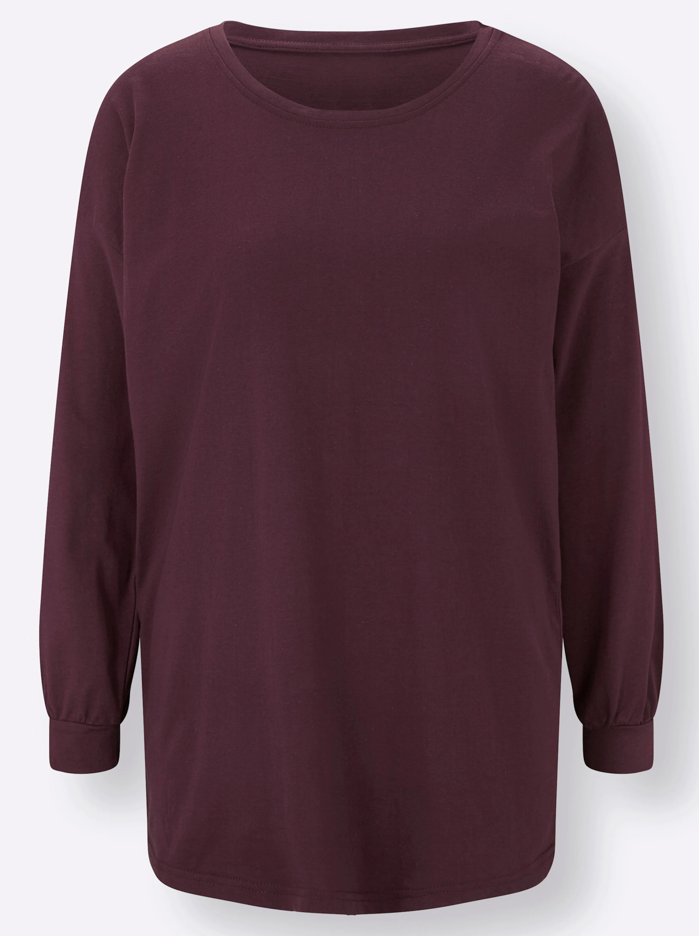 Freizeitshirt in burgund