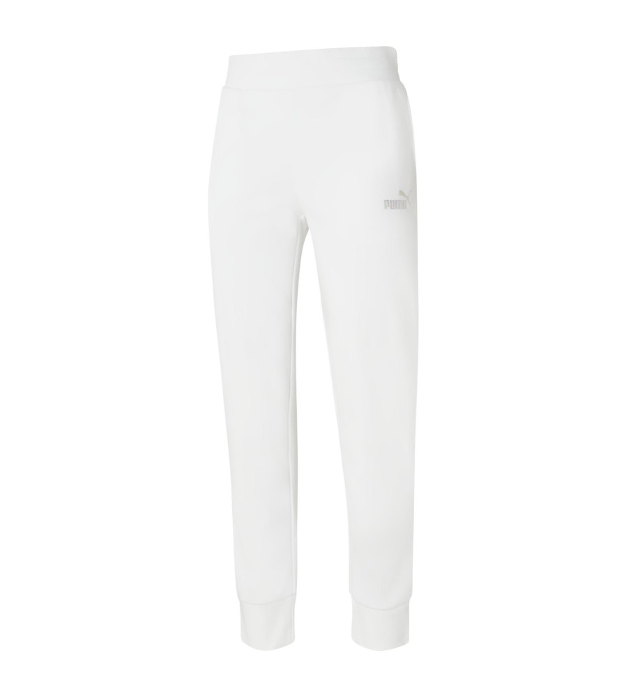 Calça Puma Essential Monarch Metallic White